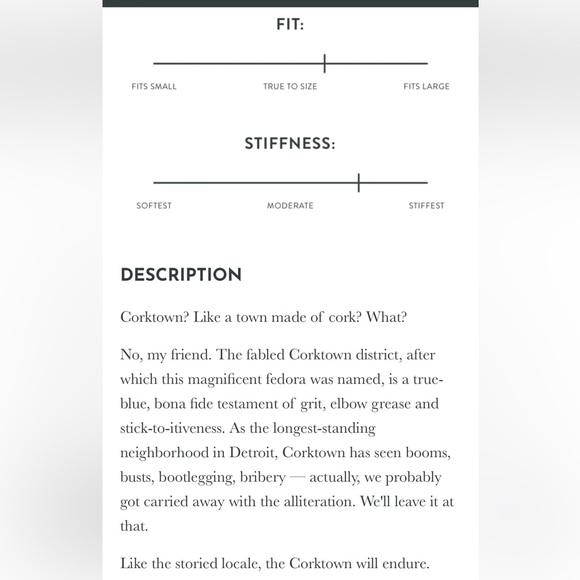 COPY - Two Roads CORKTOWN FEDORA HAT – BROWN size XL 61 - Picture 10 of 12